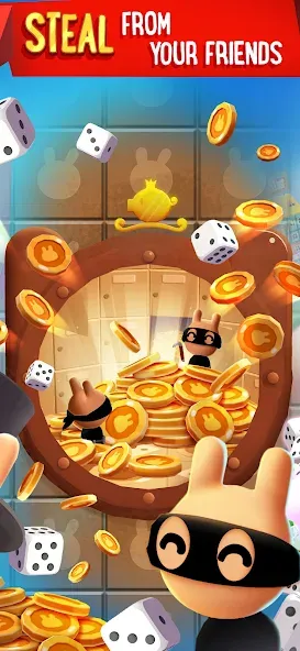 Board Kings: Board Dice Games (Боард Кингс) МОД/Взлом [Бесконечные деньги, Монеты и Мега MOD] Screenshot 5