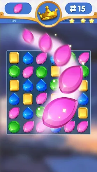 Dragondodo - Jewel Blast МОД/Взлом [Все открыто, Дополнительные деньги и Меню MOD] Screenshot 4