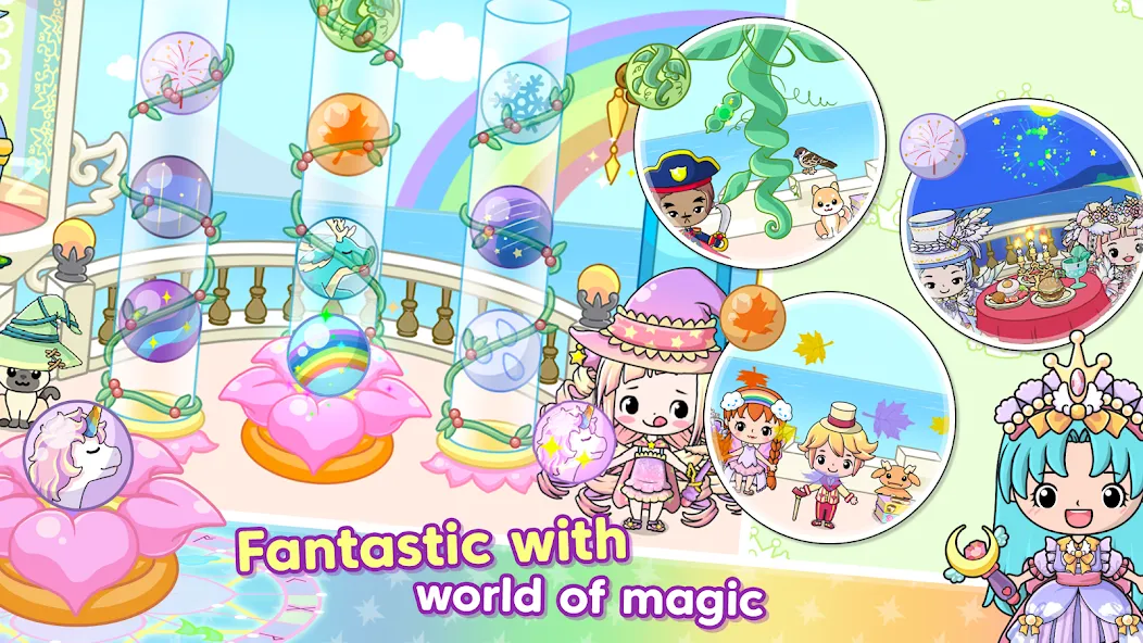 Jibi Land : Princess Castle (Джиби Лэнд) МОД/Взлом [Все открыто, Дополнительные деньги и Меню MOD] Screenshot 5