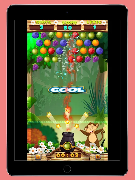 Fruits Shooter Pop (Фрутс Шутер Поп) МОД/Взлом [Много денег, Монет и Все открыто] Screenshot 1