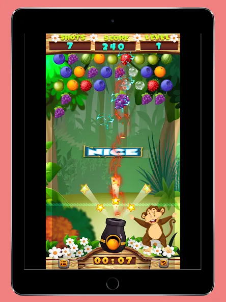 Fruits Shooter Pop (Фрутс Шутер Поп) МОД/Взлом [Много денег, Монет и Все открыто] Screenshot 2