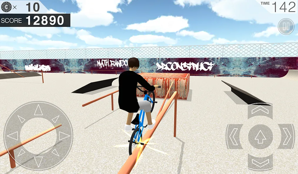 Free World BMX (Фри Ворлд БМХ) МОД/Взлом [Много денег, Монет и Все открыто] Screenshot 2