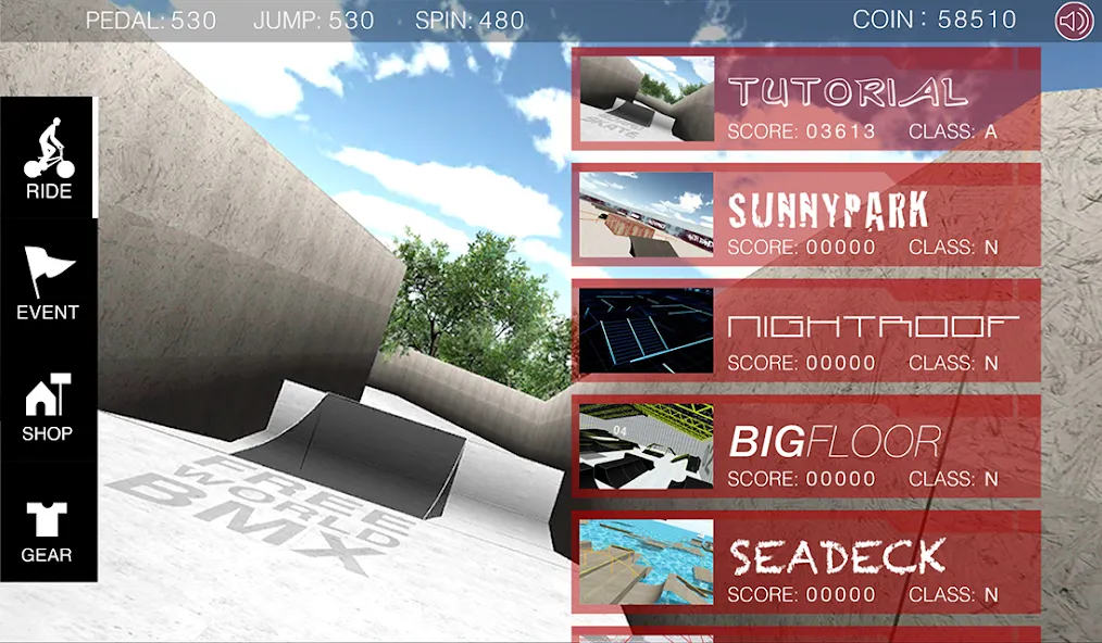 Free World BMX (Фри Ворлд БМХ) МОД/Взлом [Много денег, Монет и Все открыто] Screenshot 5