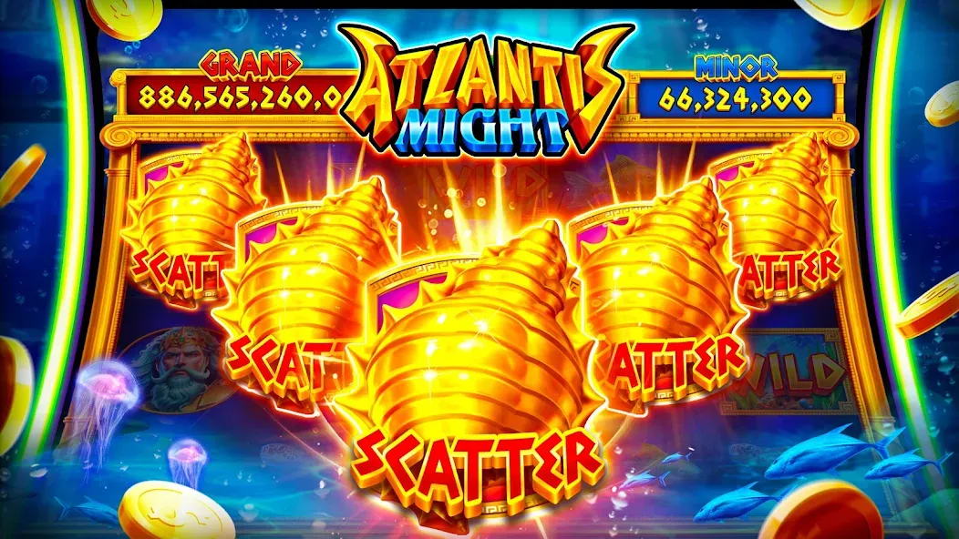 Jackpot Master™ Slots - Casino (Джекпот Мастер Слоты) МОД/Взлом [Много монет, Открытые уровни и Мега MOD] Screenshot 3