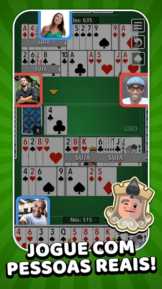 Buraco Jogatina: Card Games (Бурако Жогатина) МОД/Взлом [Все открыто, Дополнительные деньги и Меню MOD] Screenshot 1