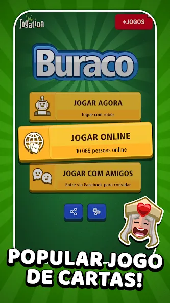 Buraco Jogatina: Card Games (Бурако Жогатина) МОД/Взлом [Все открыто, Дополнительные деньги и Меню MOD] Screenshot 2