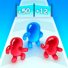 Скачать Join Blob Clash 3D: Mob Runner взлом на много денег и без рекламы на андроид телефон