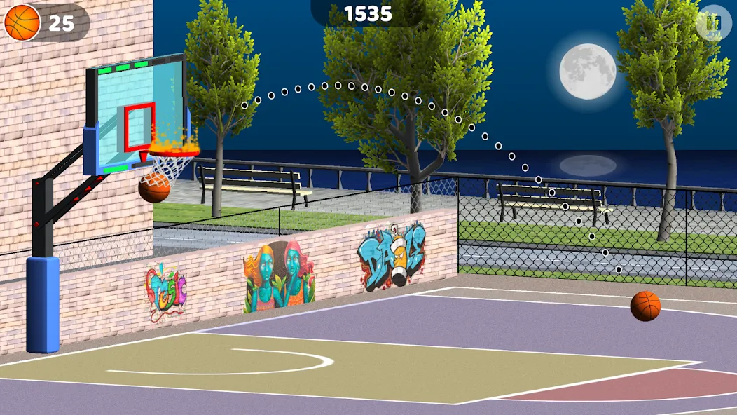 Basketball: Shooting Hoops МОД/Взлом [Много денег, Монет и Все открыто] Screenshot 5