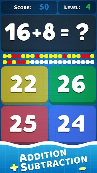 Math Practice: Solve Problems МОД/Взлом [Все открыто, Дополнительные деньги и Меню MOD] Screenshot 2