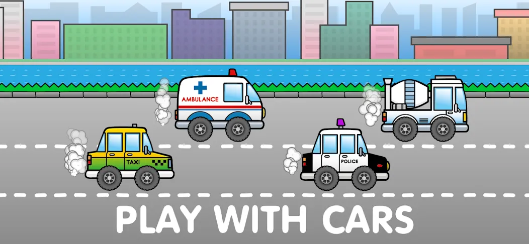 Easy games for kids 2,3,4 year МОД/Взлом [Меню, Бесконечные монеты и Открытые уровни] Screenshot 3
