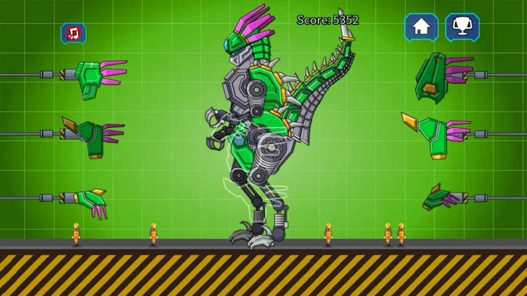 Velociraptor Rex Dino Robot (Велоцираптор Рекс Дино Робот) МОД/Взлом [Бесконечные деньги, Монеты и Мега MOD] Screenshot 3