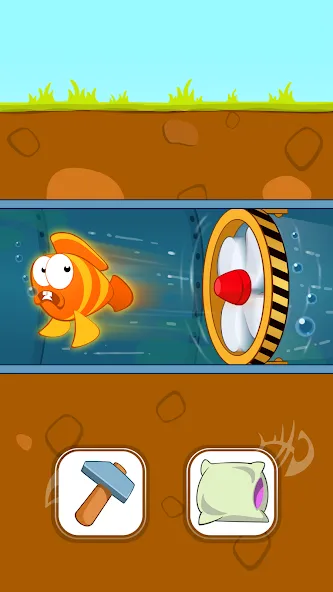 Fish Story: Save the Lover (Фиш Стори) МОД/Взлом [Деньги, Монеты и Меню MOD] Screenshot 2