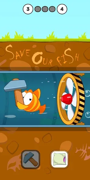 Neptune vs Mermaid: Fish Prank — скриншот 2 Neptune vs Mermaid: Fish Prank — скриншот 2