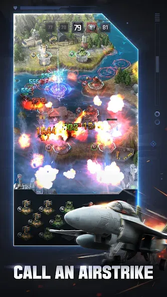 Gunship Battle Total Warfare (Ганшип Батл Общая война) МОД/Взлом [Много монет, Открытые уровни и Мега MOD] Screenshot 3