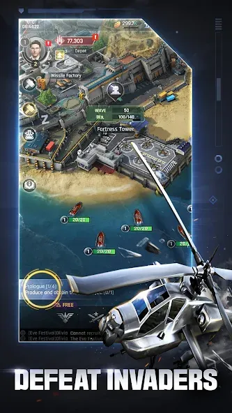 Gunship Battle Total Warfare (Ганшип Батл Общая война) МОД/Взлом [Много монет, Открытые уровни и Мега MOD] Screenshot 4