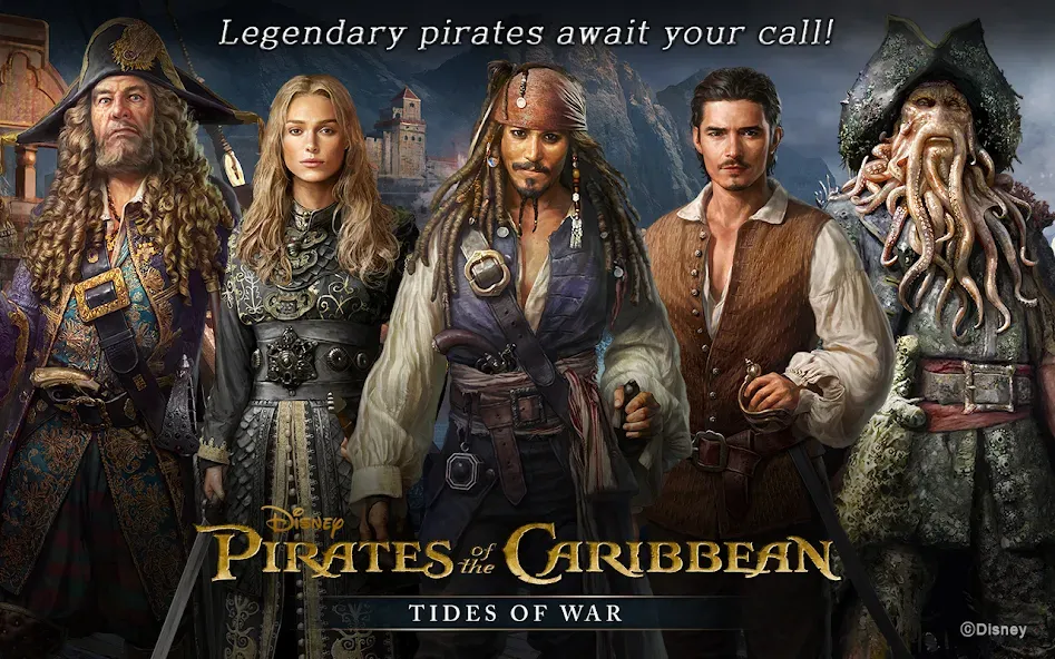 Pirates of the Caribbean: ToW МОД/Взлом [Бесконечные деньги, Монеты и Мега MOD] Screenshot 2