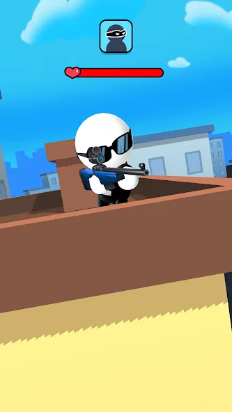 Johnny Trigger - Sniper Game (Джонни Триггер) МОД/Взлом [Деньги, Монеты и Меню MOD] Screenshot 1