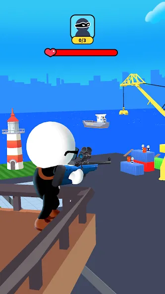Johnny Trigger - Sniper Game (Джонни Триггер) МОД/Взлом [Деньги, Монеты и Меню MOD] Screenshot 5