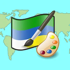 Скачать Draw The Flag - Quiz & Maker Взлом (Все флаги открыты) на Андроид бесплатно