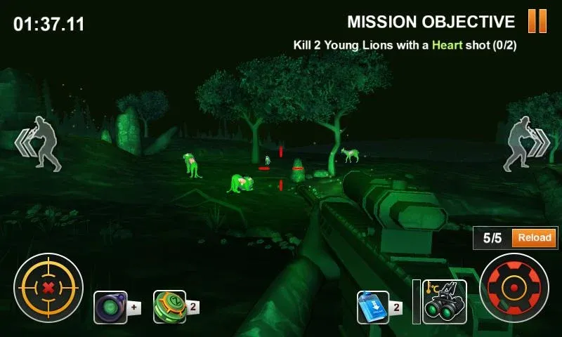 Hunting Safari 3D МОД/Взлом [Меню, Бесконечные монеты и Открытые уровни] Screenshot 5