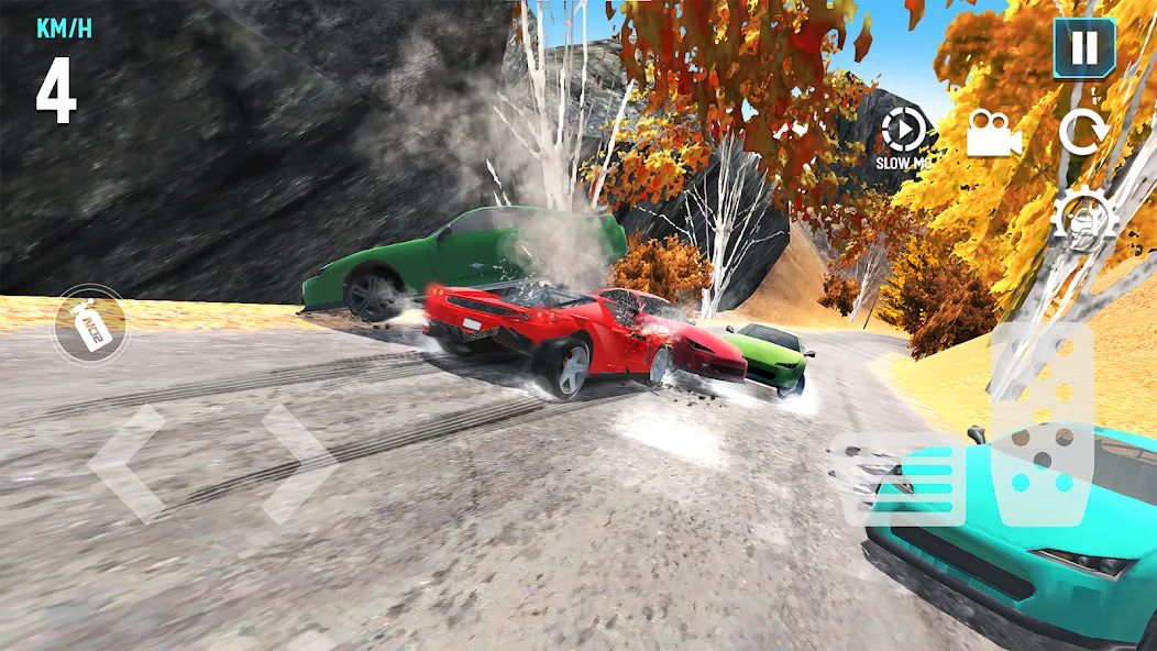 Mega Car Crash Simulator (Мега Кар Краш Симулятор) МОД/Взлом [Много монет, Открытые уровни и Мега MOD] Screenshot 5