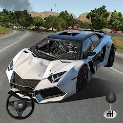 Скачать Mega Car Crash Simulator Взлом (много денег) на Андроид бесплатно