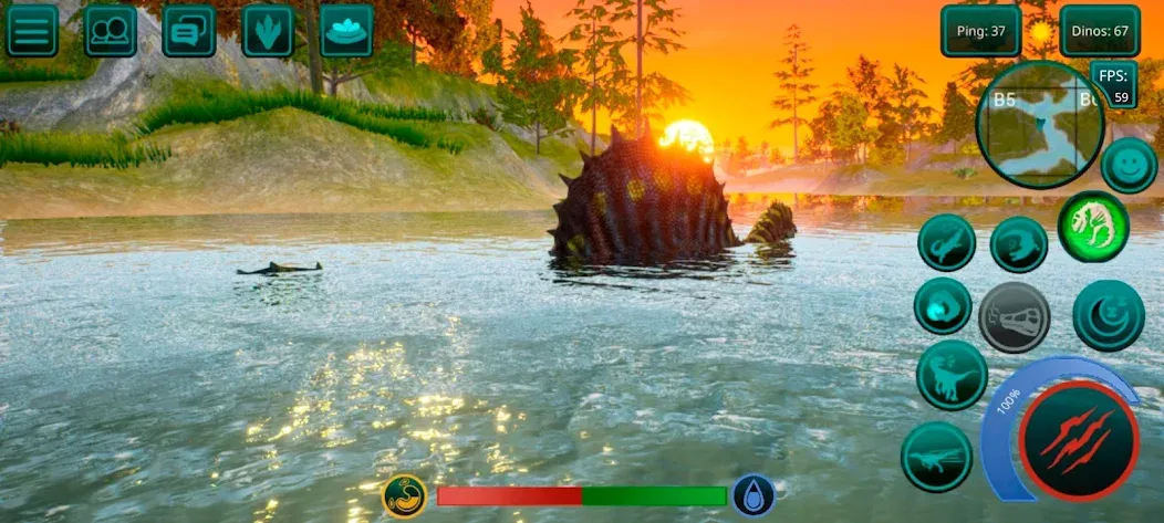 The Cursed Dinosaur Isle: Game МОД/Взлом [Много монет, Открытые уровни и Мега MOD] Screenshot 3