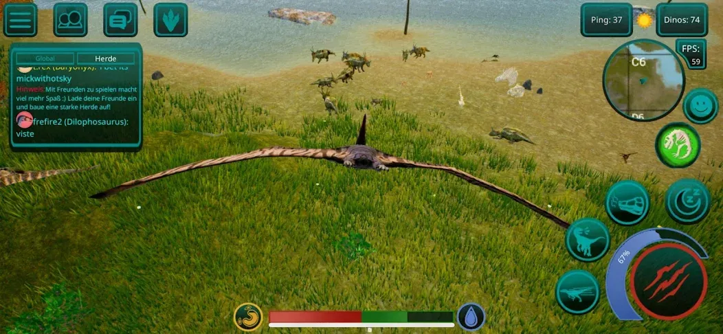 The Cursed Dinosaur Isle: Game МОД/Взлом [Много монет, Открытые уровни и Мега MOD] Screenshot 4