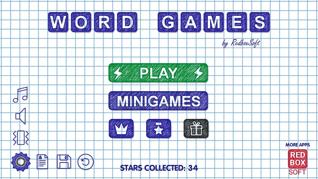 Word Games МОД/Взлом [Деньги, Монеты и Меню MOD] Screenshot 1