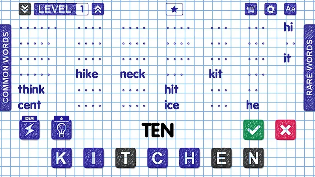 Word Games МОД/Взлом [Деньги, Монеты и Меню MOD] Screenshot 3