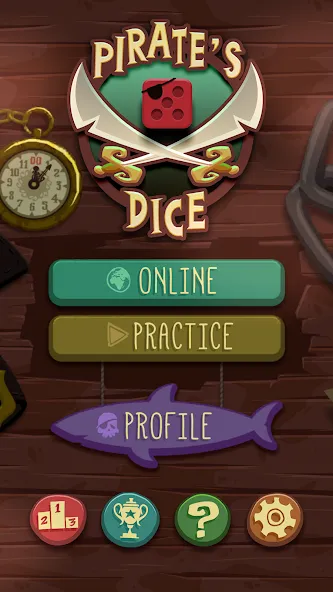 Pirate's Dice МОД/Взлом [Бесконечные деньги, Монеты и Мега MOD] Screenshot 1