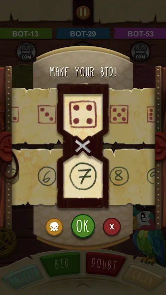 Pirate's Dice МОД/Взлом [Бесконечные деньги, Монеты и Мега MOD] Screenshot 2