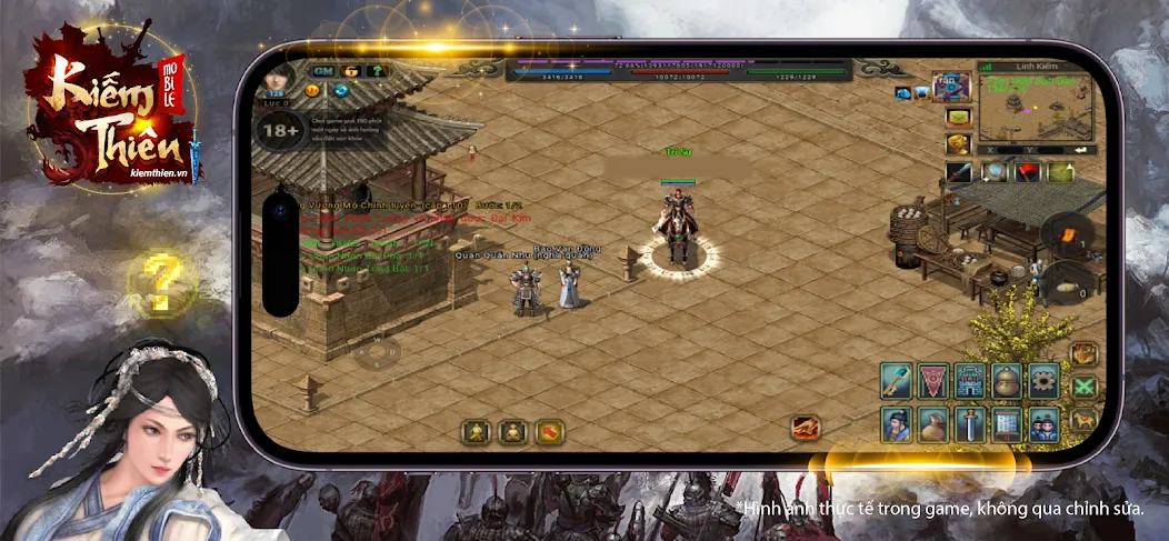Kiếm Thiên Mobile МОД/Взлом [Все открыто, Дополнительные деньги и Меню MOD] Screenshot 2