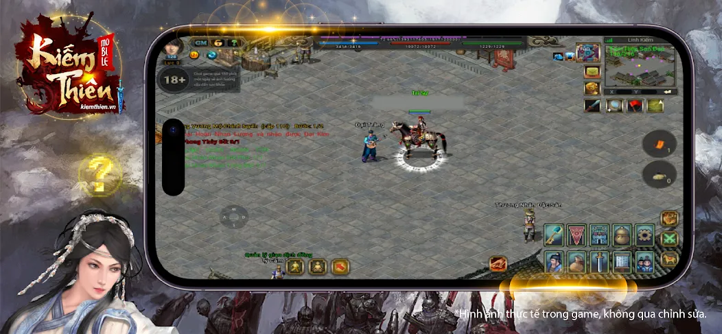 Kiếm Thiên Mobile МОД/Взлом [Все открыто, Дополнительные деньги и Меню MOD] Screenshot 3