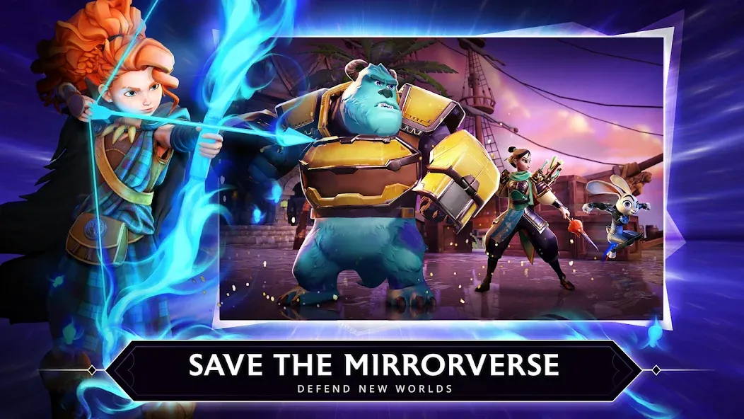 Disney Mirrorverse (Дисней Мирроверс) МОД/Взлом [Много монет, Открытые уровни и Мега MOD] Screenshot 1