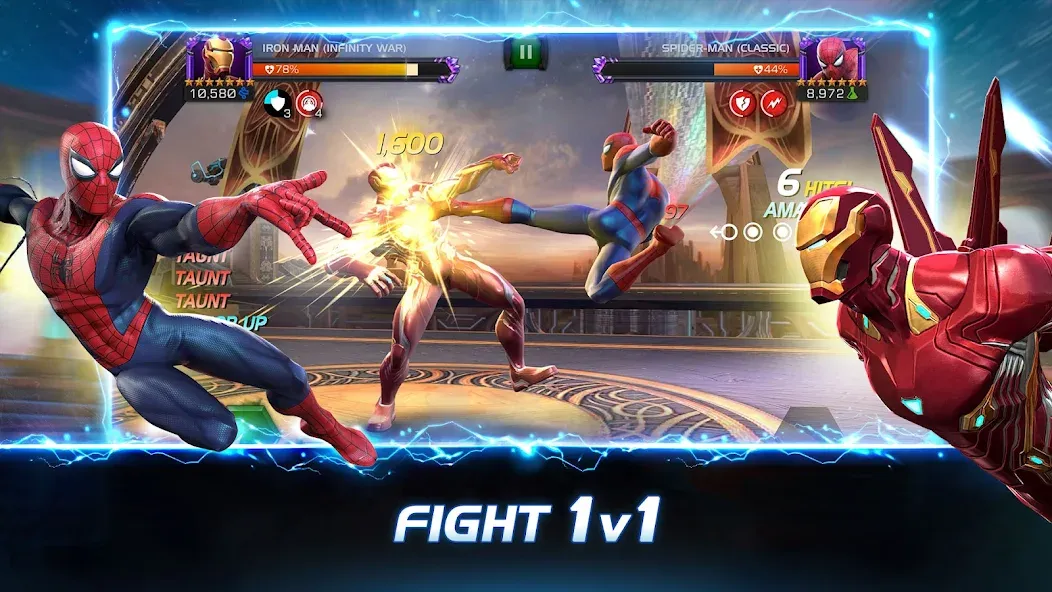 Marvel Contest of Champions (Марвел Соревнование Чемпионов) МОД/Взлом [Бесконечные деньги, Монеты и Мега MOD] Screenshot 1