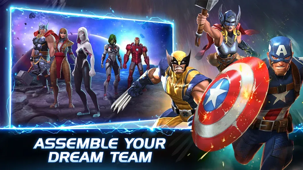 Marvel Contest of Champions (Марвел Соревнование Чемпионов) МОД/Взлом [Бесконечные деньги, Монеты и Мега MOD] Screenshot 3
