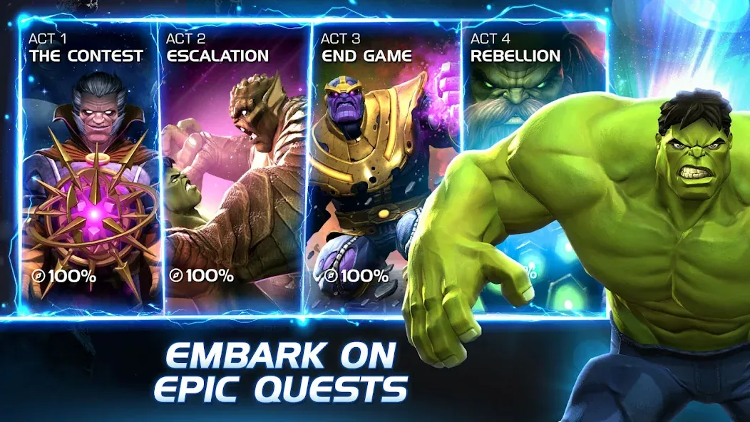 Marvel Contest of Champions (Марвел Соревнование Чемпионов) МОД/Взлом [Бесконечные деньги, Монеты и Мега MOD] Screenshot 4