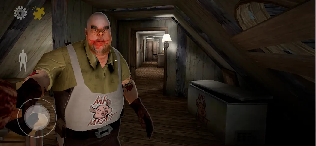Mr Meat: Horror Escape Room МОД/Взлом [Меню, Бесконечные монеты и Открытые уровни] Screenshot 2