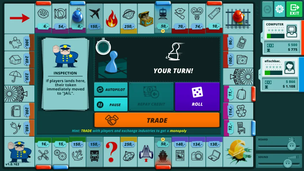 Syndicate Kapitaler Business МОД/Взлом [Деньги, Монеты и Меню MOD] Screenshot 1
