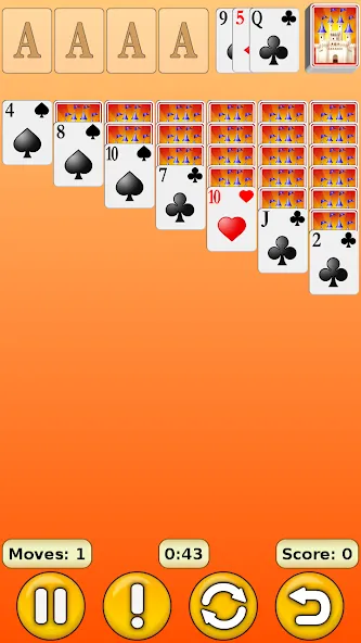 Solitaire МОД/Взлом [Меню, Бесконечные монеты и Открытые уровни] Screenshot 4