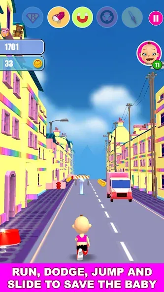 Baby Run The Babysitter Escape МОД/Взлом [Много денег, Монет и Все открыто] Screenshot 1