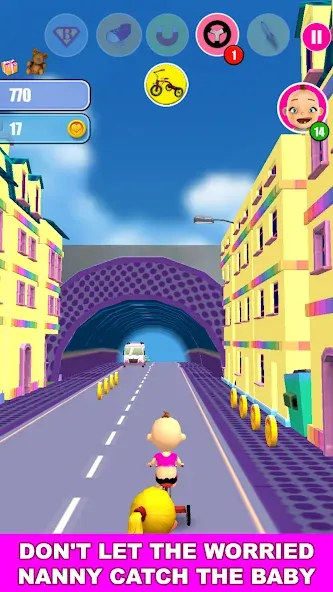 Baby Run The Babysitter Escape МОД/Взлом [Много денег, Монет и Все открыто] Screenshot 3