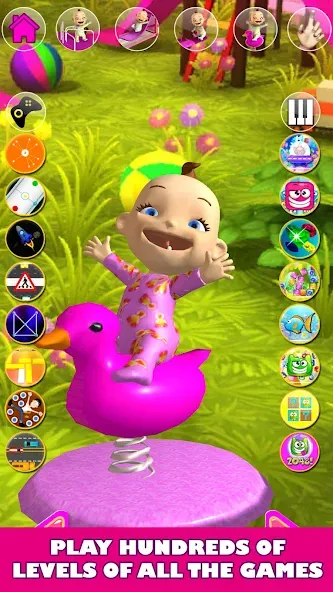 Talking Babsy Baby МОД/Взлом [Бесконечные деньги, Монеты и Мега MOD] Screenshot 2