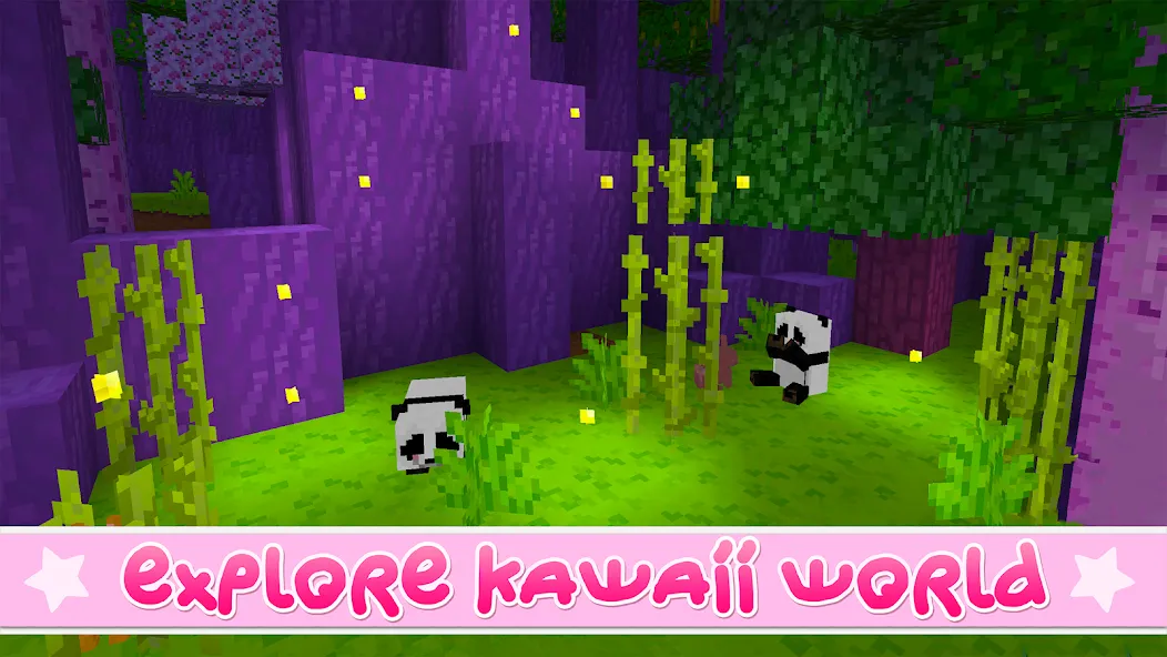 Kawaii World - Craft and Build (Кавайи Ворлд) МОД/Взлом [Много монет, Открытые уровни и Мега MOD] Screenshot 3