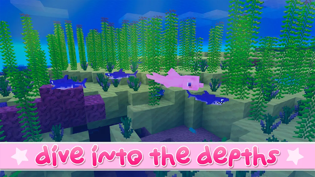 Kawaii World - Craft and Build (Кавайи Ворлд) МОД/Взлом [Много монет, Открытые уровни и Мега MOD] Screenshot 5