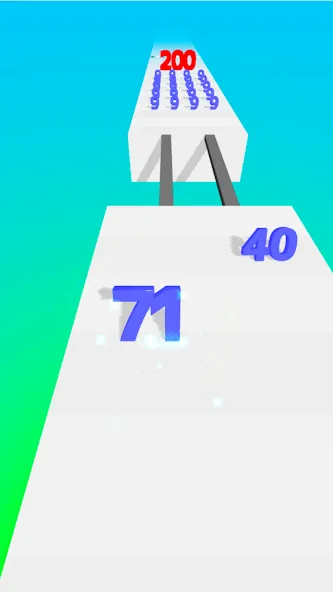 Number Master: Run and merge (Намбер Мастер) МОД/Взлом [Много денег, Монет и Все открыто] Screenshot 3