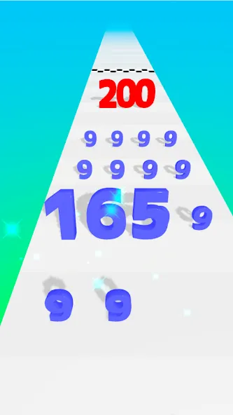 Number Master: Run and merge (Намбер Мастер) МОД/Взлом [Много денег, Монет и Все открыто] Screenshot 4
