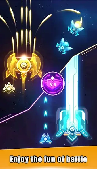 Galaxy Attack - space shooting (Гэлакси Атак) МОД/Взлом [Деньги, Монеты и Меню MOD] Screenshot 3