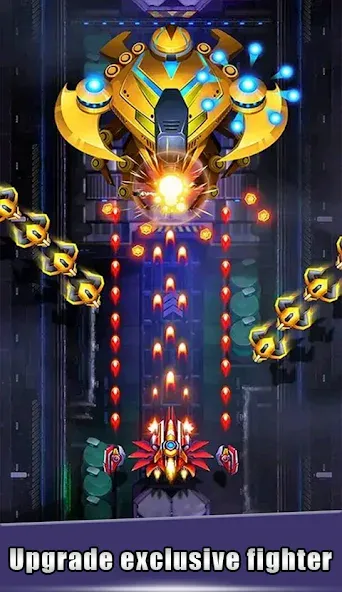Galaxy Attack - space shooting (Гэлакси Атак) МОД/Взлом [Деньги, Монеты и Меню MOD] Screenshot 5